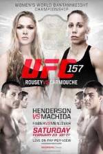 Watch UFC 157 Rousey vs Carmouche Online Putlocker