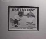 Watch What\'s My Lion? (Short 1961) Online Putlocker