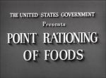 Watch Point Rationing of Foods (Short 1943) Online Putlocker