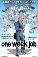 Watch One Week Job Online Putlocker