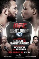 Watch UFC Fight Night 47: Bader Vs. Preux Online Putlocker