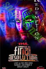 Watch TNA Final Resolution Putlocker
