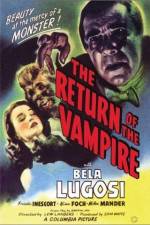 Watch The Return of the Vampire Putlocker