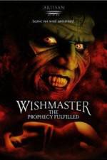 Watch Wishmaster 4: The Prophecy Fulfilled Online Putlocker