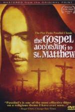 Watch The Gospel According to St Matthew Putlocker