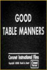Watch Good Table Manners Putlocker