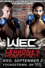 Watch WEC 43 Cerrone vs. Henderson Online Putlocker