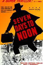 Watch Seven Days to Noon Putlocker