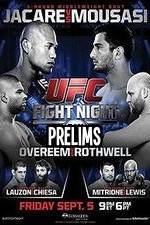 Watch UFC Fight Night 50 Prelims Putlocker