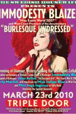 Watch Burlesque Undressed Putlocker
