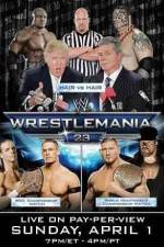 Watch WrestleMania 23 Putlocker