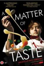 Watch A Matter of Taste: Serving Up Paul Liebrandt Online Putlocker