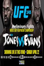 Watch UFC 145 Jones vs Evans Preliminary Fights Online Putlocker