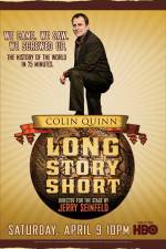 Watch Colin Quinn Long Story Short Online Putlocker