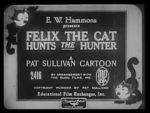 Watch Felix the Cat Hunts the Hunter (Short 1926) Online Putlocker