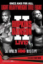 Watch Boxing Light Heavyweight Hopkins vs Dawson II Putlocker