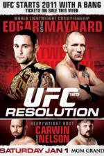 Watch UFC 125 Resolution Online Putlocker