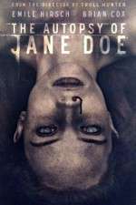 Watch The Autopsy of Jane Doe Online Putlocker