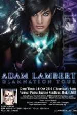 Watch Adam Lambert - Glam Nation Live Putlocker