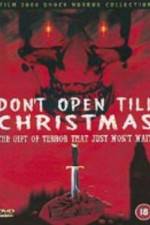 Watch Don't Open 'Til Christmas Online Putlocker