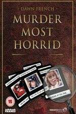 murder most horrid tv poster