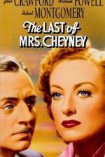 Watch The Last of Mrs Cheyney Putlocker