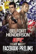 Watch UFC Fight Night 32 Facebook Prelims Putlocker