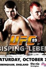 Watch UFC 89: Bisping v Leben Putlocker