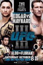 Watch UFC 136 Edgar vs Maynard III Putlocker