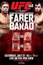Watch UFC 149  Faber vs. Barao Putlocker