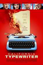Watch California Typewriter Putlocker