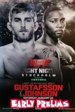 Watch UFC on Fox 14 Gustafsson vs Johnson Early Prelims Putlocker