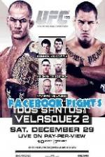 Watch UFC 155 Dos Santos vs Velasquez 2 Facebook Fights Putlocker
