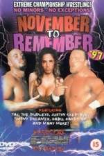 Watch ECW November 2 Remember 97 Putlocker