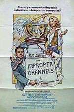 Watch Improper Channels Putlocker