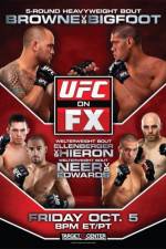 Watch UFC on FX 5 Browne Vs Bigfoot Putlocker