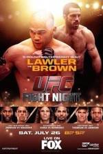Watch UFC on Fox 12: Lawler vs. Brown Putlocker