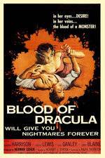 Watch Blood of Dracula Putlocker